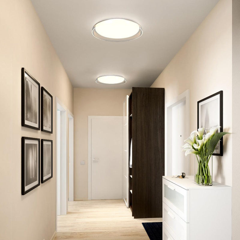 Hampton Ceiling Light by Kuzco, Color: Clear, Black, Size: Small, Large,  | Casa Di Luce Lighting