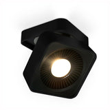 Black Solo Square Flushmount by Kuzco Lighting

