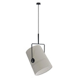 Fork Large Suspension by Diesel Living with Lodes, Color: Ivory, Grey, Finish: Ivory, Anthracite, Canopy Color: Matt Black, Matt White, Chrome | Casa Di Luce Lighting