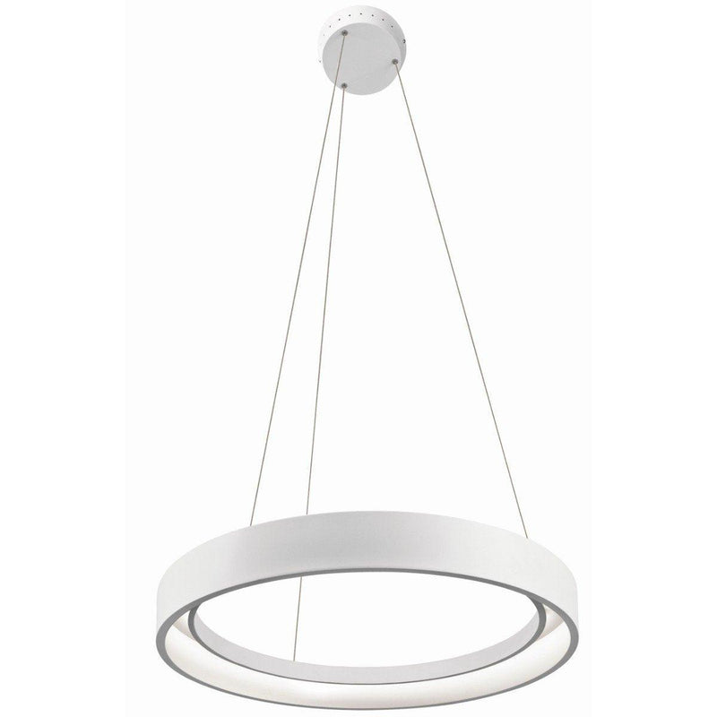 Fornello Large LED Pendant by Kichler, Finish: White, ,  | Casa Di Luce Lighting