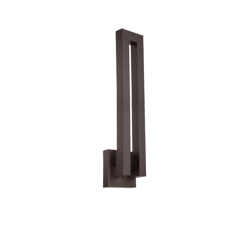 Forq LED Outdoor Wall Sconce by Modern Forms, Finish: Black, Bronze, Graphite, Size: Small, Large, | Casa Di Luce Lighting