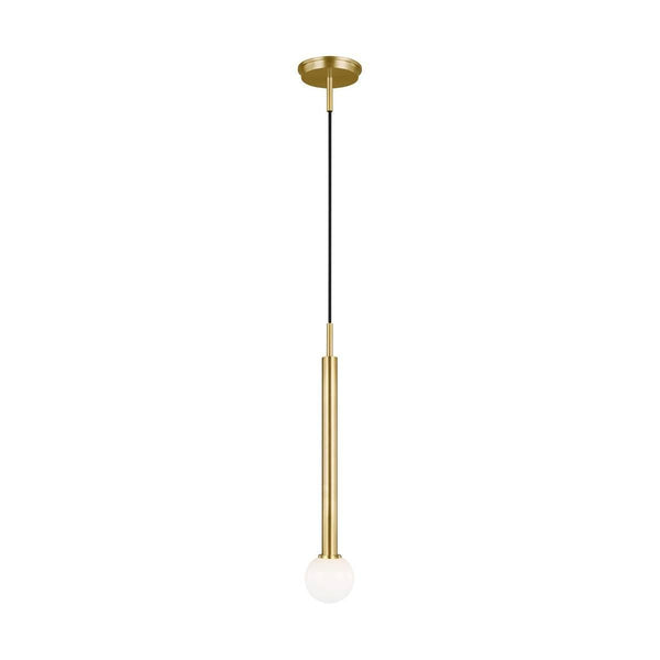 Nodes Pendant by Kelly by Kelly Wearstler, Finish: Midnight Black, Burnished Brass, Size: Short, Tall,  | Casa Di Luce Lighting