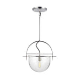 Nuance Pendant by Kelly by Kelly Wearstler, Finish: Nickel Polished, Size: Large,  | Casa Di Luce Lighting