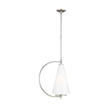 Gesture Pendant by Kelly by Kelly Wearstler, Finish: Nickel Polished, ,  | Casa Di Luce Lighting