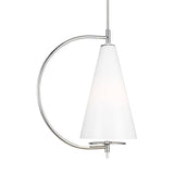 Gesture Pendant by Kelly by Kelly Wearstler, Finish: Burnished Brass, Nickel Polished, Midnight Black, ,  | Casa Di Luce Lighting