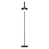Nodes Floor Lamp by Kelly by Kelly Wearstler, Finish: Midnight Black, Burnished Brass, ,  | Casa Di Luce Lighting