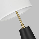 Lorne Floor Lamp by Kelly by Kelly Wearstler, Finish: Arctic White, Coal, ,  | Casa Di Luce Lighting