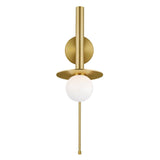 Nodes Pivot Wall Light by Kelly by Kelly Wearstler, Finish: Burnished Brass, Size: Small,  | Casa Di Luce Lighting