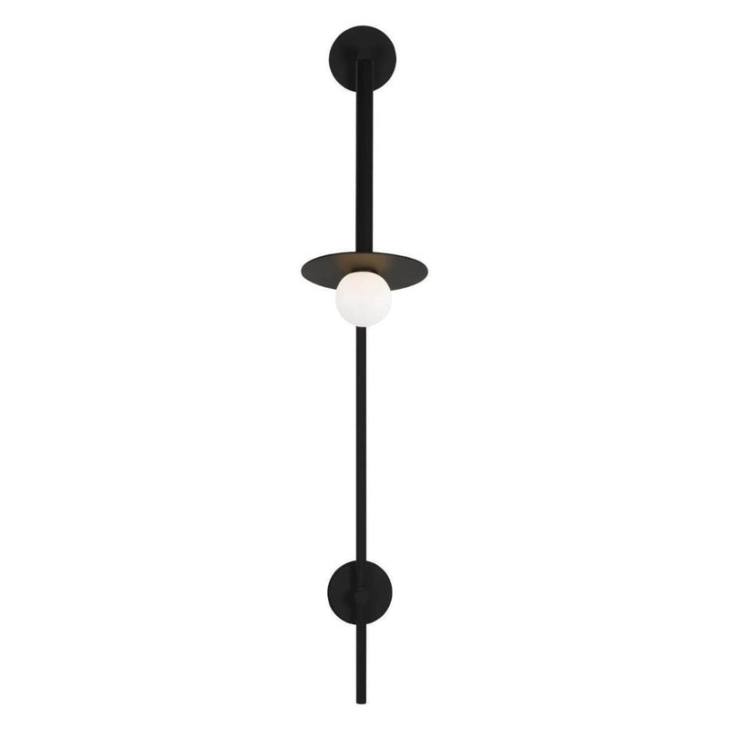 Nodes Pivot Wall Light by Kelly by Kelly Wearstler, Finish: Midnight Black, Burnished Brass, Size: Small, Large,  | Casa Di Luce Lighting