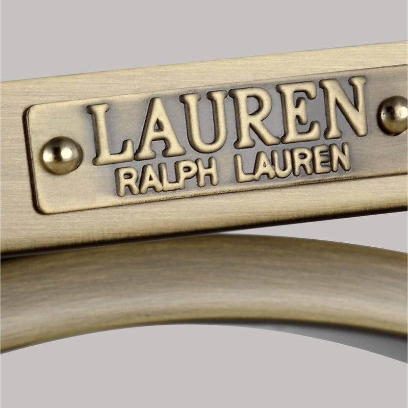 Katie Double Wall Light by Lauren Ralph Lauren, Finish: Polished Nickel, Time Worn Brass, ,  | Casa Di Luce Lighting