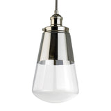 Polished Nickel Waveform Pendant by Feiss by Generation Lighting
