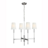 Beckham Classic Chandelier by TOB by Thomas O'Brien, Finish: Nickel Polished, Burnished Brass, Size: Medium, Large,  | Casa Di Luce Lighting