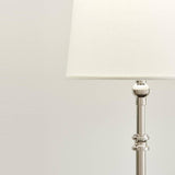 Capri Table Lamp by TOB by Thomas O'Brien, Finish: Aged Iron, Nickel Polished, ,  | Casa Di Luce Lighting