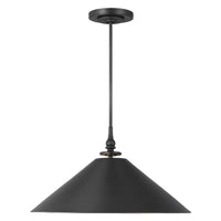 Capri Wide Pendant by TOB by Thomas O'Brien, Finish: Aged Iron, Burnished Brass, AN - Antique Nickel, ,  | Casa Di Luce Lighting