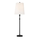 Capri Table Lamp by TOB by Thomas O'Brien, Finish: Aged Iron, Nickel Polished, ,  | Casa Di Luce Lighting