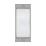 Logan Rectangular Wall Sconce by TOB by Thomas O'Brien, Finish: Nickel Polished, Aged Iron, Size: Small, Large,  | Casa Di Luce Lighting