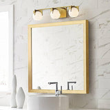 Abbott Bathroom Vanity Light by Feiss by Generation Lighting, Finish: BB - Burnished Brass, Nickel Polished, ,  | Casa Di Luce Lighting