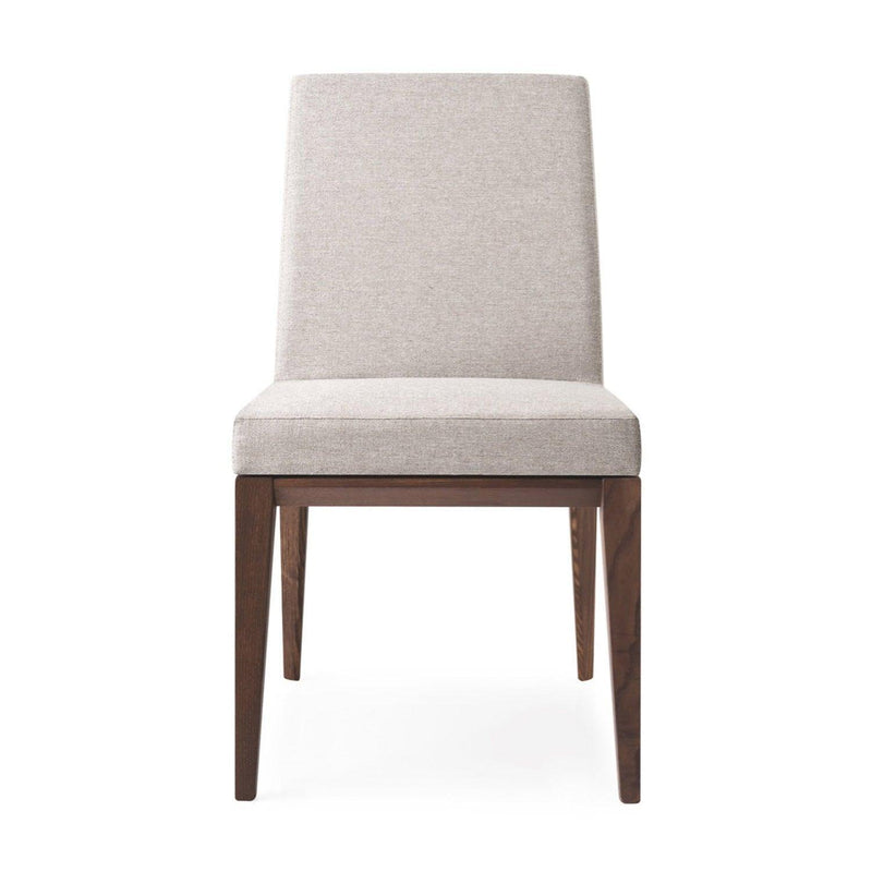 Bess Low Chair CS-1463-SK by Calligaris by CDL (Casa Di Luce Collection), Frame Colors: Walnut, Smoke, Natural, Wenge, Grafite, Natural Oak, Seat Colors: Taupe, Optic White,  | Casa Di Luce Lighting