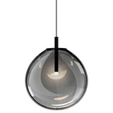 Cantina LED Pendant by Sonneman, Color: Smokey, Size: Medium,  | Casa Di Luce Lighting