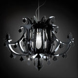 Ginetta Chandelier by Slamp, Color: Gold, Black, Silver, White, ,  | Casa Di Luce Lighting