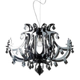 Ginetta Chandelier by Slamp, Color: Silver, ,  | Casa Di Luce Lighting
