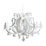Ginetta Chandelier by Slamp, Color: Gold, Black, Silver, White, ,  | Casa Di Luce Lighting