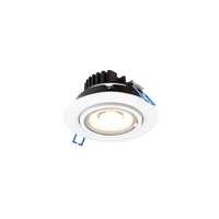 GMB4-CC 4” Gimbal Recessed Light - White