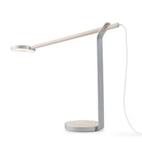 Gravy LED Desk Lamp by Koncept, Finish: Silver, White Matte, Wood Color: Maple-Cerno, White Oak, Walnut-LZF,  | Casa Di Luce Lighting