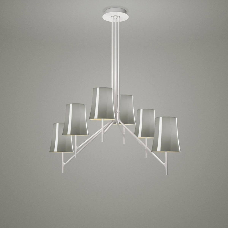Birdie Chandelier by Foscarini, Color: Grey, White, Size: Small, Medium, Large,  | Casa Di Luce Lighting