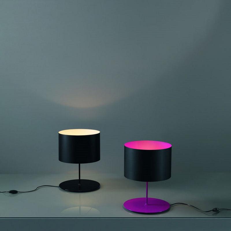 Half Moon Table Lamp by Karboxx, Color: Orange, Purple, Ivory, Size: Mini, Large,  | Casa Di Luce Lighting