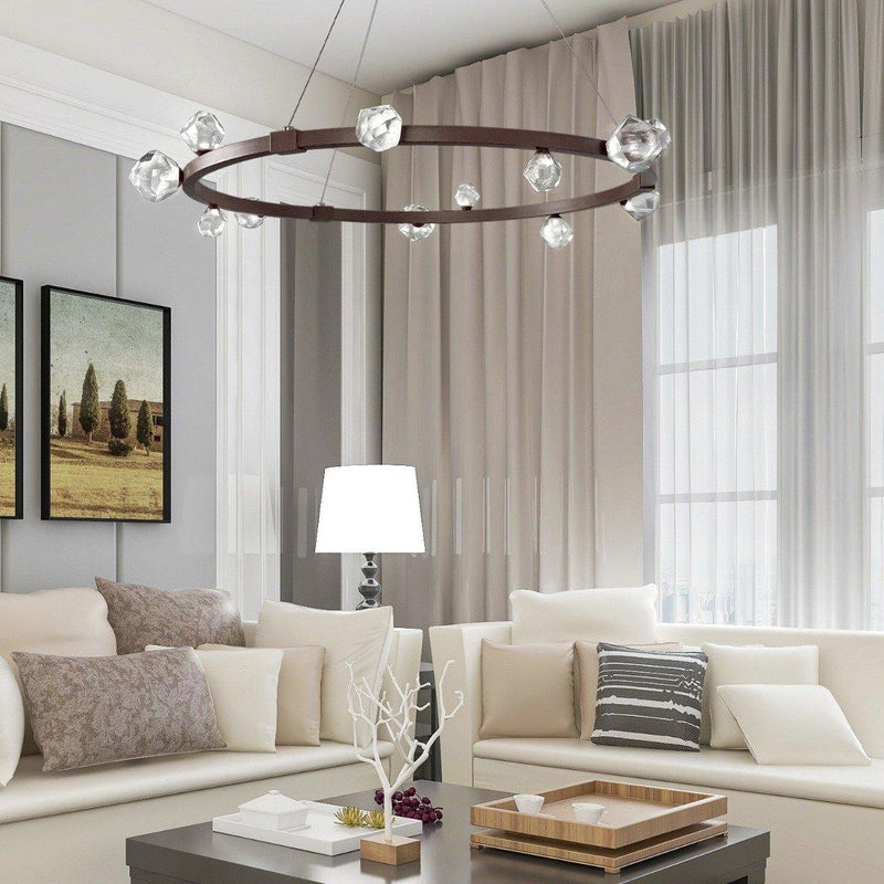 Hedra Pendant Light in living room