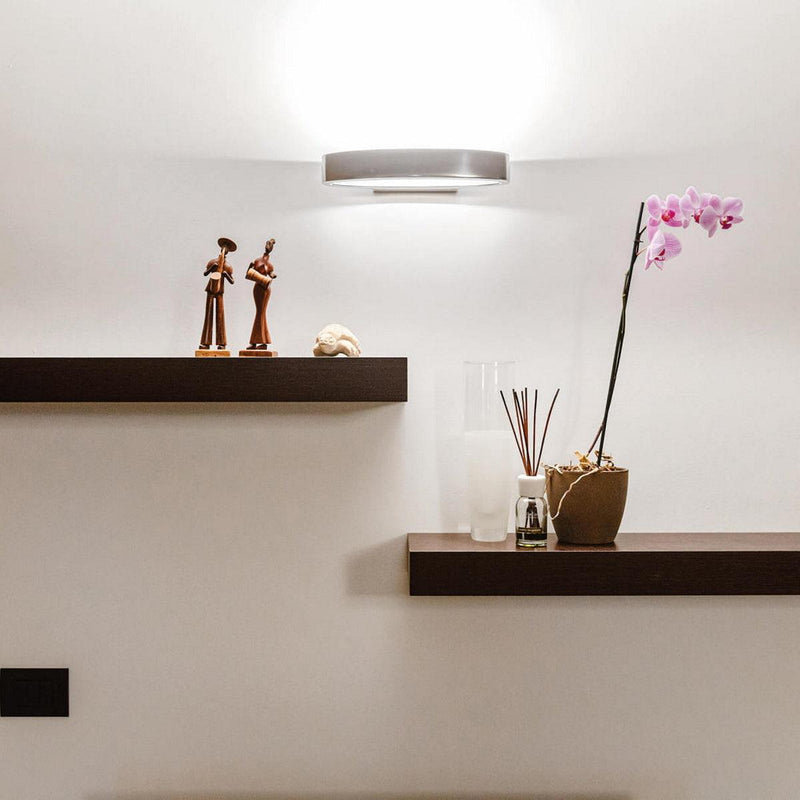 Heli Wall Sconce by Linea Light, Finish: Aluminum, Gold, Brown, Sand-Axo Light, White, ,  | Casa Di Luce Lighting