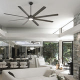 Hydra 96 Ceiling Fan with Light by Modern Forms, Finish: Bronze, Titanium, ,  | Casa Di Luce Lighting