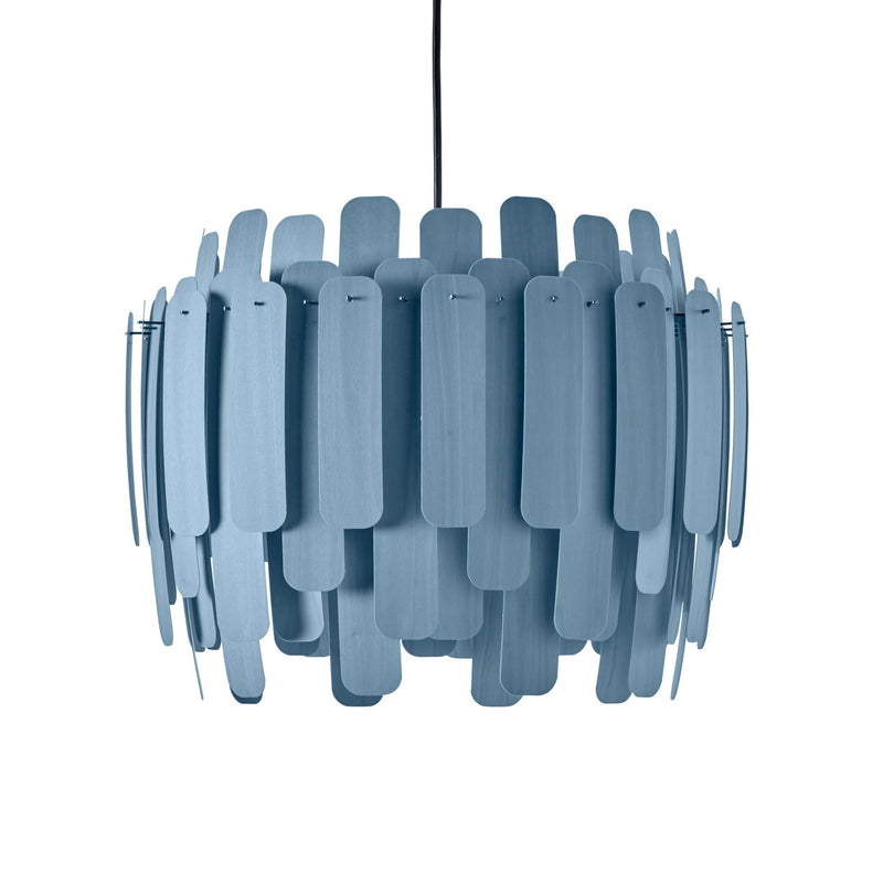 Maruja Pendant Light by LZF Lamps, Wood Color: Blue