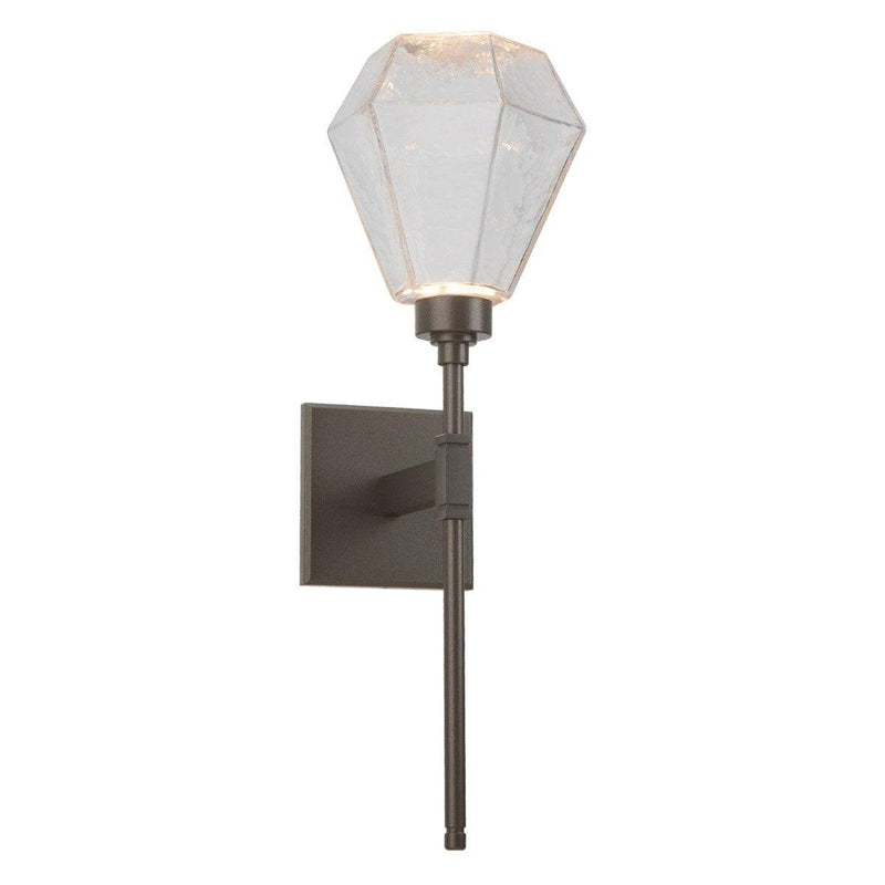 Hedra Bel Vedere Wall Sconce by Hammerton, Color: Chilled Clear-Hammerton Studio, Finish: Bronze Oil Rubbed,  | Casa Di Luce Lighting
