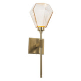 Hedra Bel Vedere Wall Sconce by Hammerton, Color: Chilled Amber-Hammerton Studio, Finish: Heritage Brass,  | Casa Di Luce Lighting