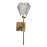 Hedra Bel Vedere Wall Sconce by Hammerton, Color: Chilled Clear-Hammerton Studio, Finish: Heritage Brass,  | Casa Di Luce Lighting