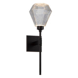 Hedra Bel Vedere Wall Sconce by Hammerton, Color: Chilled Clear-Hammerton Studio, Finish: Matt Black,  | Casa Di Luce Lighting