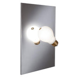 Idea Applique Wall Light by Slamp, Color: White, Mirror-Slamp, ,  | Casa Di Luce Lighting
