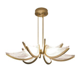 Angel Chandelier by IDL, Finish: Brushed Gold, ,  | Casa Di Luce Lighting