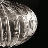 Igloo Pendant by Sylcom, Color: Smoke - Vistosi, Finish: Polish Gold,  | Casa Di Luce Lighting