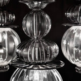 Igloo Pendant by Sylcom, Color: Milk White Clear - Sylcom, Clear, Blue, Smoke - Vistosi, Grey, Gold, Topaz - Sylcom, Finish: Polish Chrome, Polish Gold,  | Casa Di Luce Lighting