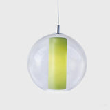 Ilu Pendant Light by Viso, Color: Silver, Finish: Green, Size: Small | Casa Di Luce Lighting