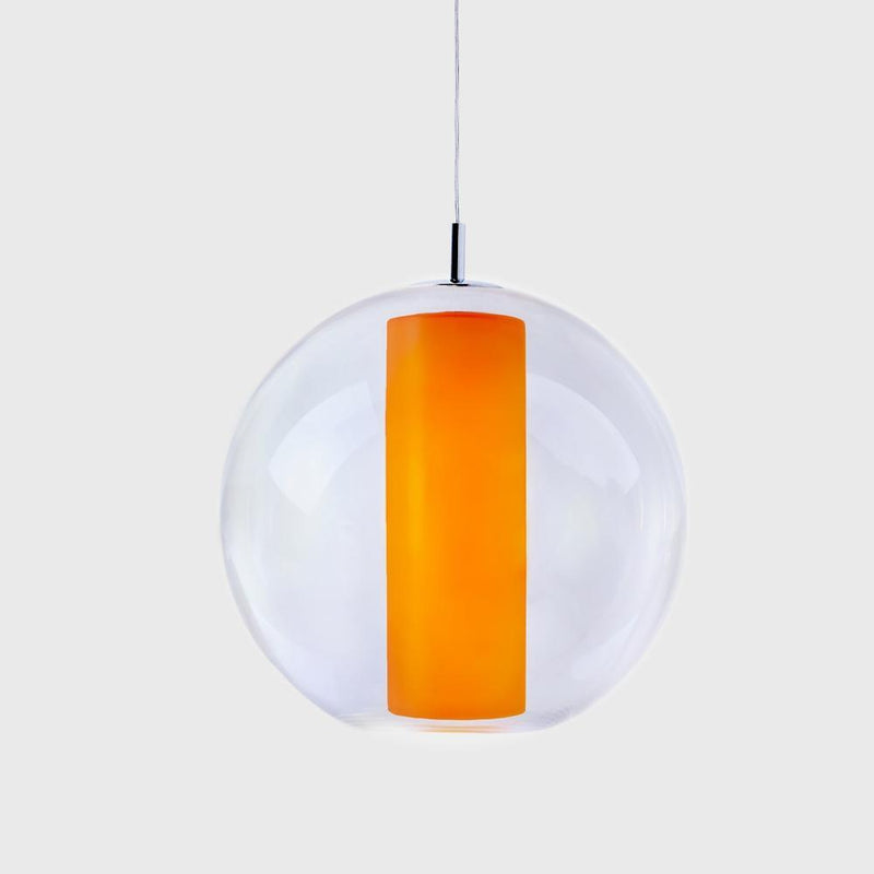 Ilu Pendant Light by Viso, Color: Copper, Finish: Orange, Size: Medium | Casa Di Luce Lighting