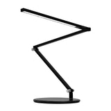 Black Z-Bar Mini Gen 3 Desk Lamp by Koncept