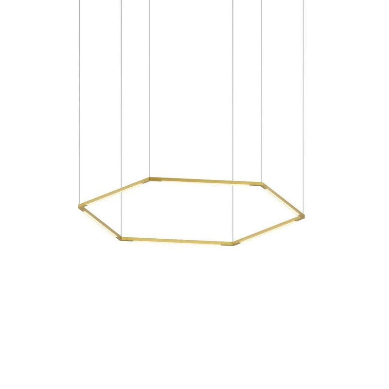 Z-Bar Honeycomb LED Pendant - Casa Di Luce