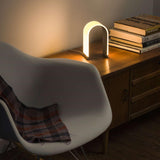 Mr. N LED Table Lamp by Koncept, Finish: Black, Silver, ,  | Casa Di Luce Lighting