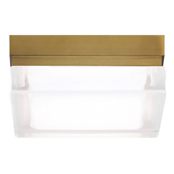 Boxie Small Ceiling Light by Tech Lighting, Finish: Brass Aged, Bronze Antique, Chrome, Nickel Satin, Light Option: 120 Volt LED, 277 Volt LED, Color Temperature: 2700K, 3000K | Casa Di Luce Lighting