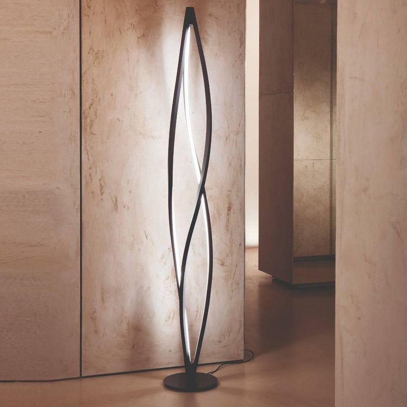 In the Wind LED Floor Lamp by Nemo, Finish: White, Black, Gold, Grey, Color Temperature: 2700K, 3000K,  | Casa Di Luce Lighting