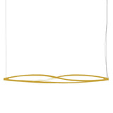 In the Wind Horizontal Pendant by Nemo, Finish: Gold, Color Temperature: 3000K,  | Casa Di Luce Lighting